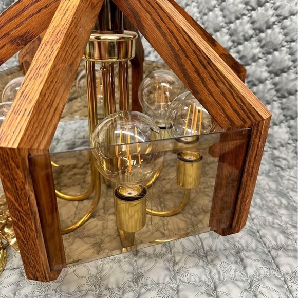 Vintage Montreal Light Fixture - Picture 2 of 4